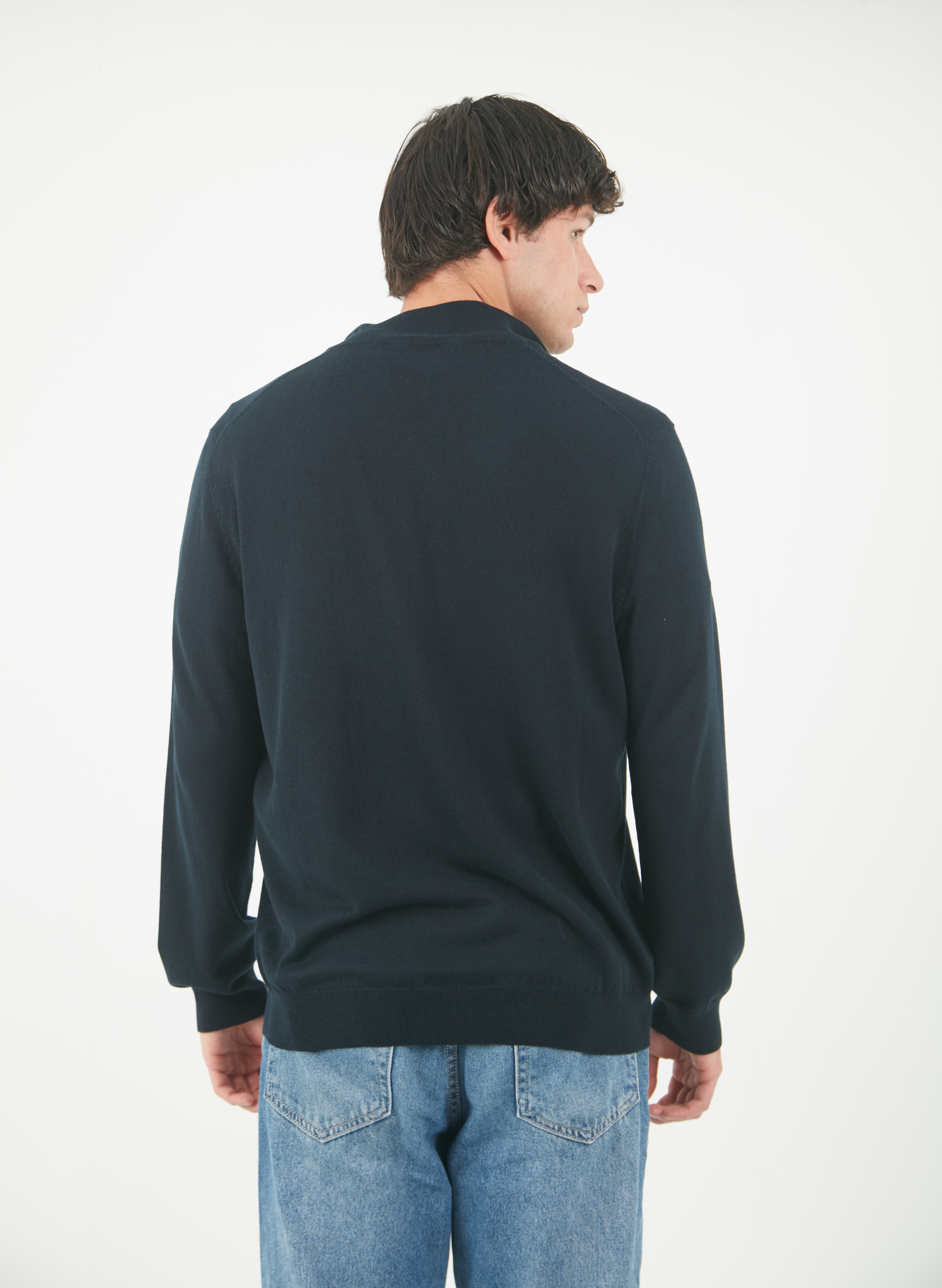 1/4 Zip Azul Midnight