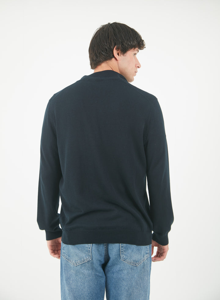 1/4 Zip Azul Midnight