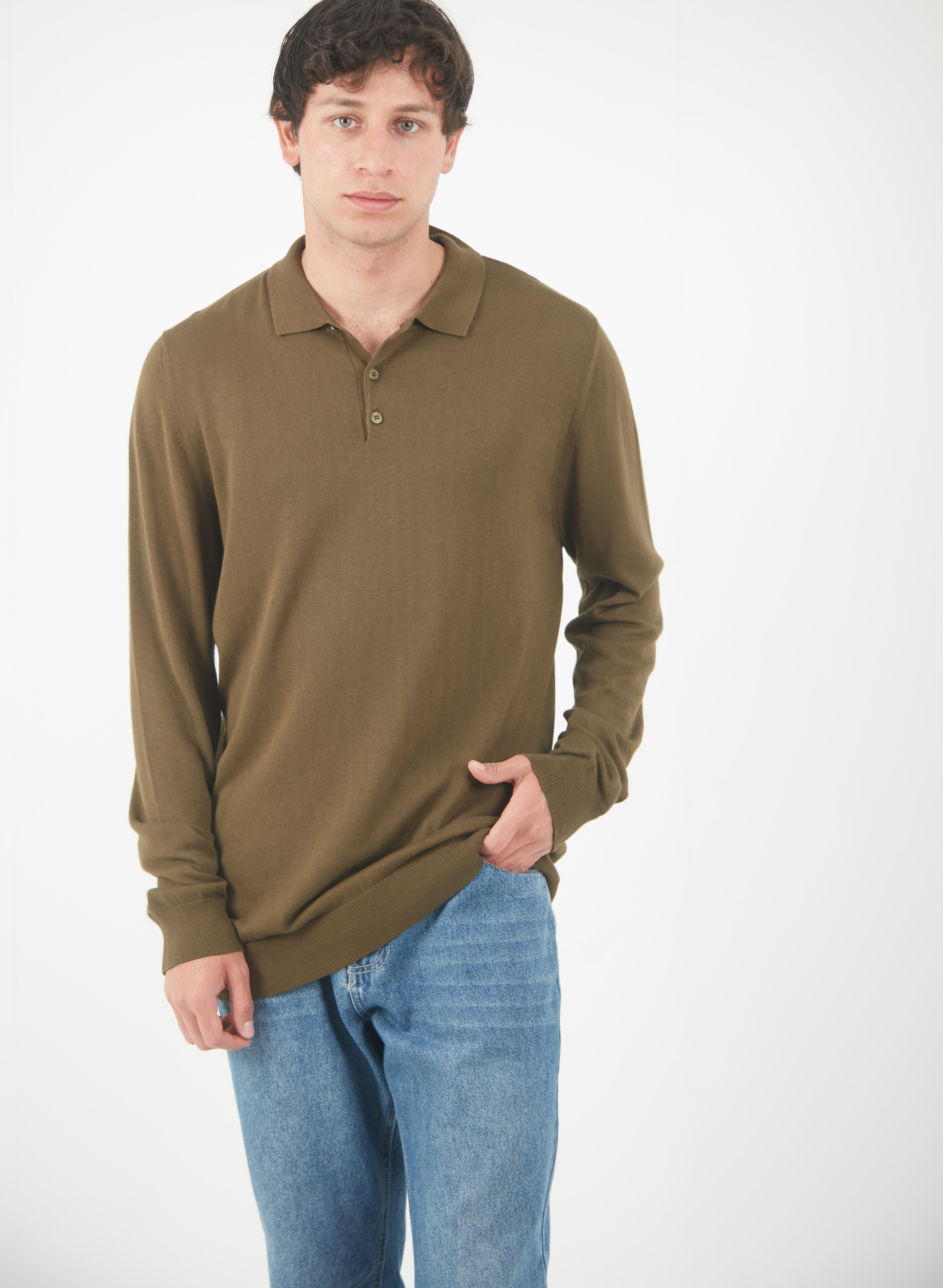 Chompa Camisera Verde