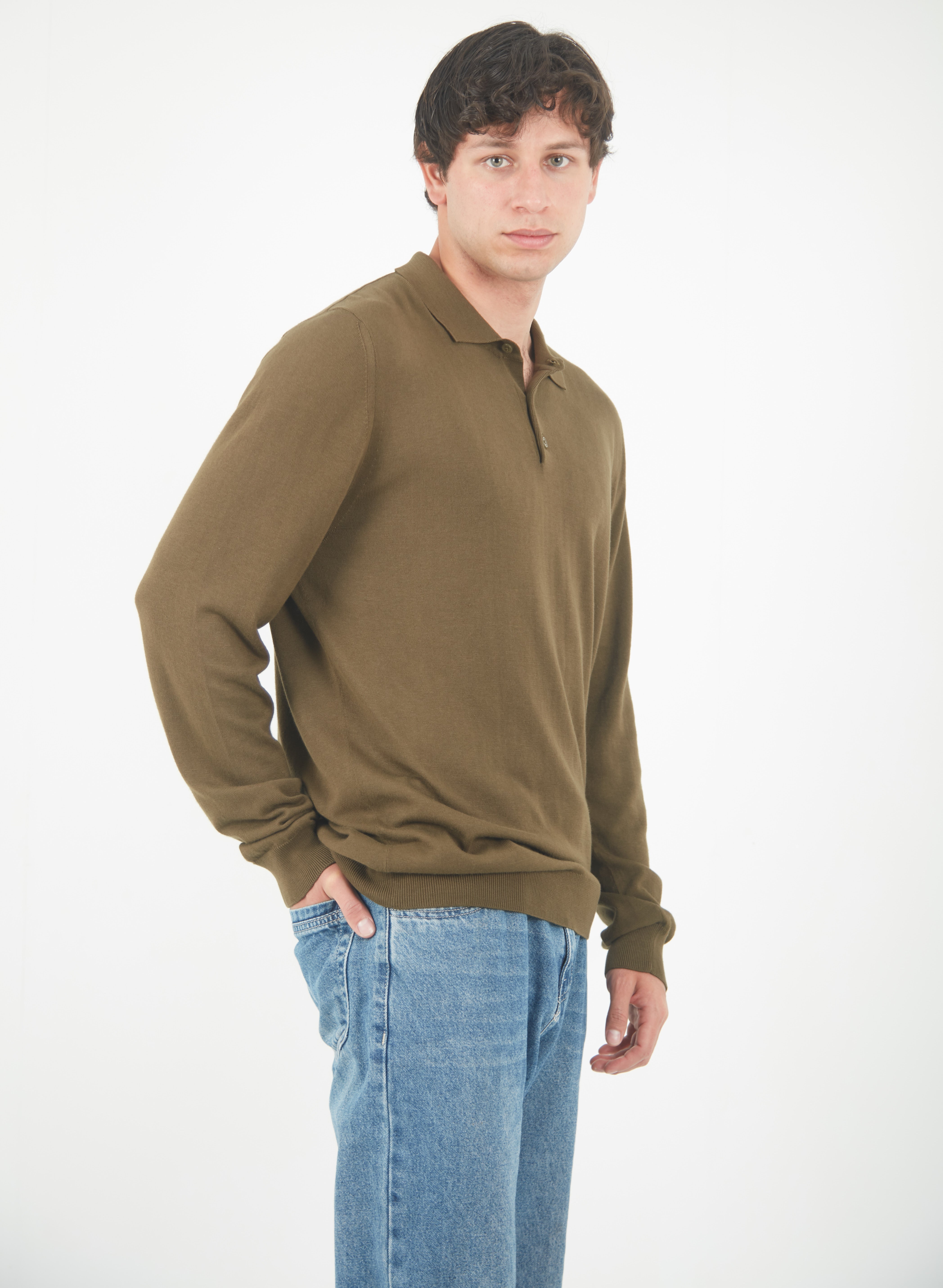 Chompa Camisera Verde