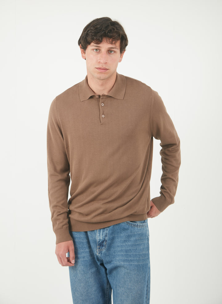 Chompa Camisera Marron