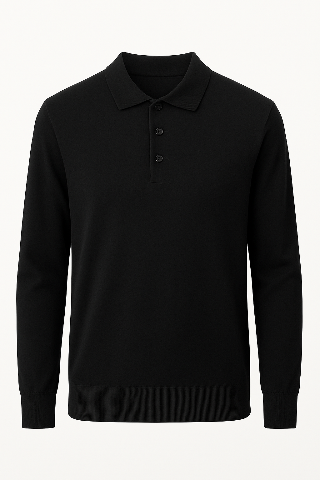 Chompa Camisera Negra