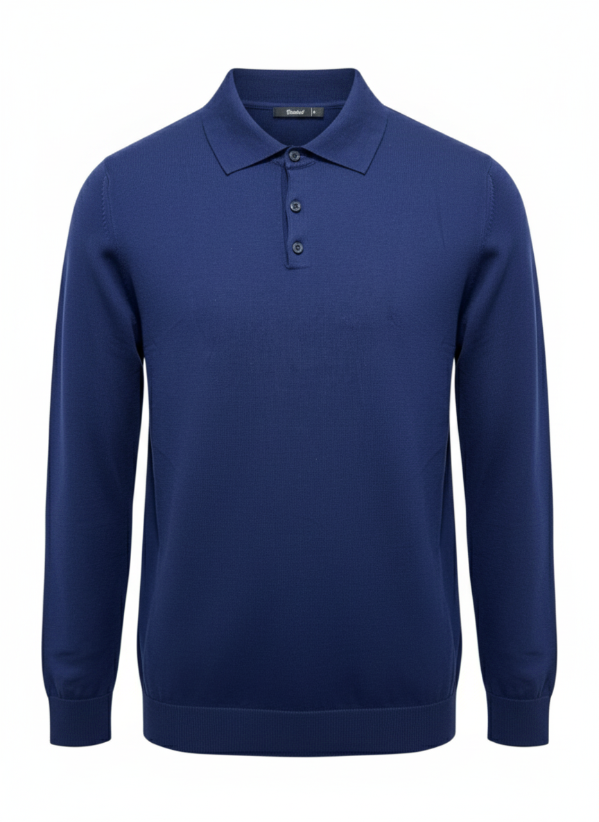 Chompa Camisera Azul